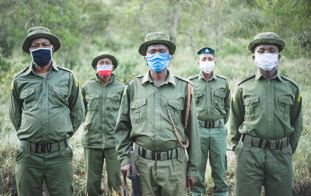 200804 Big Life Rangers wearing face masks to prevent the spread of covid 19